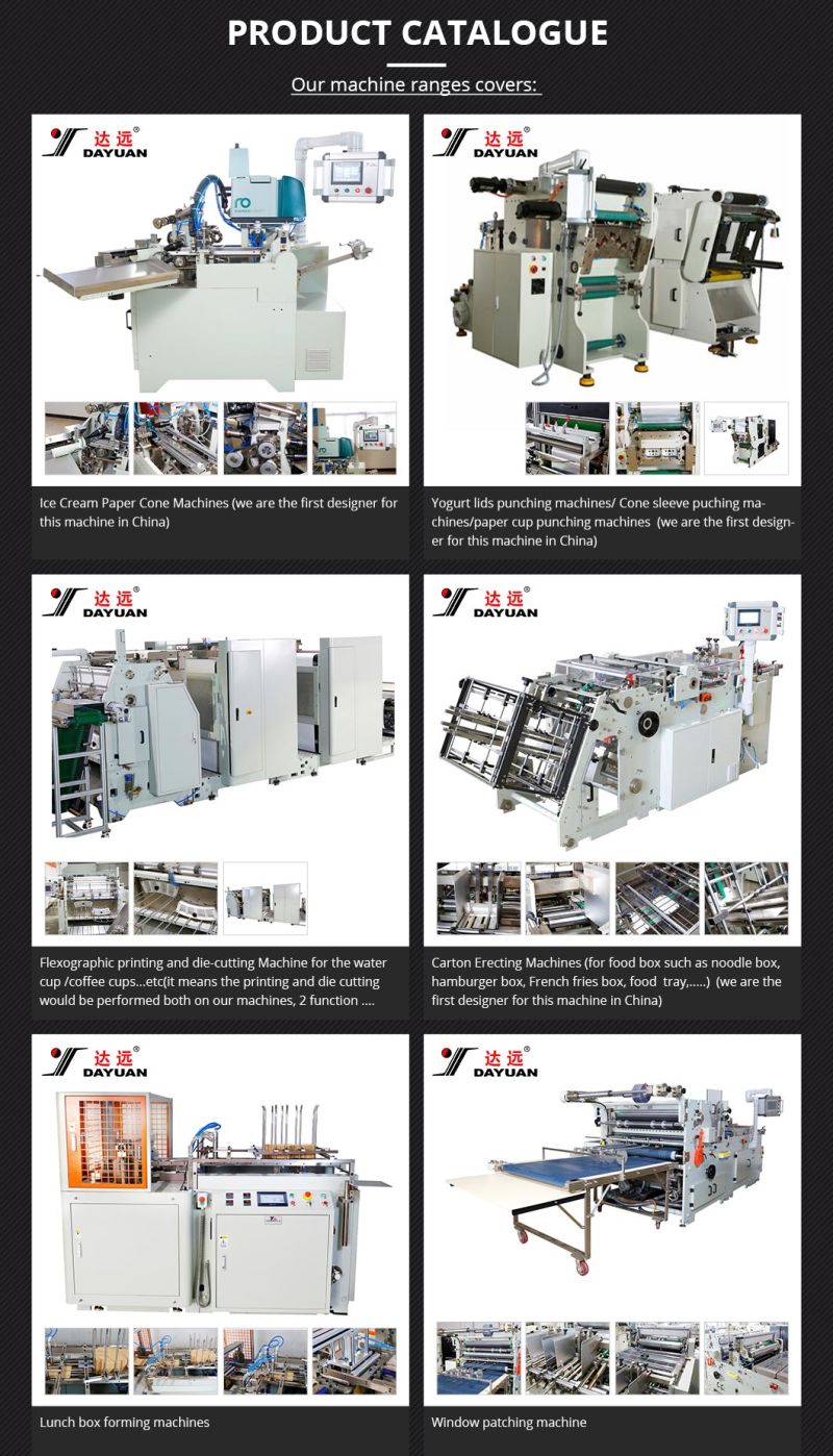 High Speed Flexographic Printing Machine for Paper Cup Making