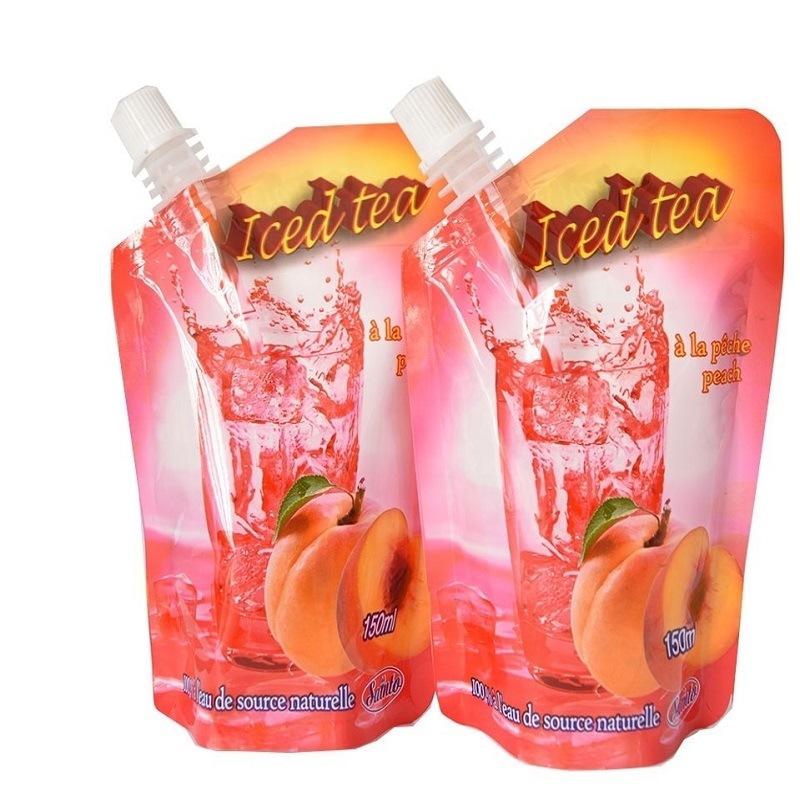 Custom Printing Aluminum Foil Beverage Bags with Spout