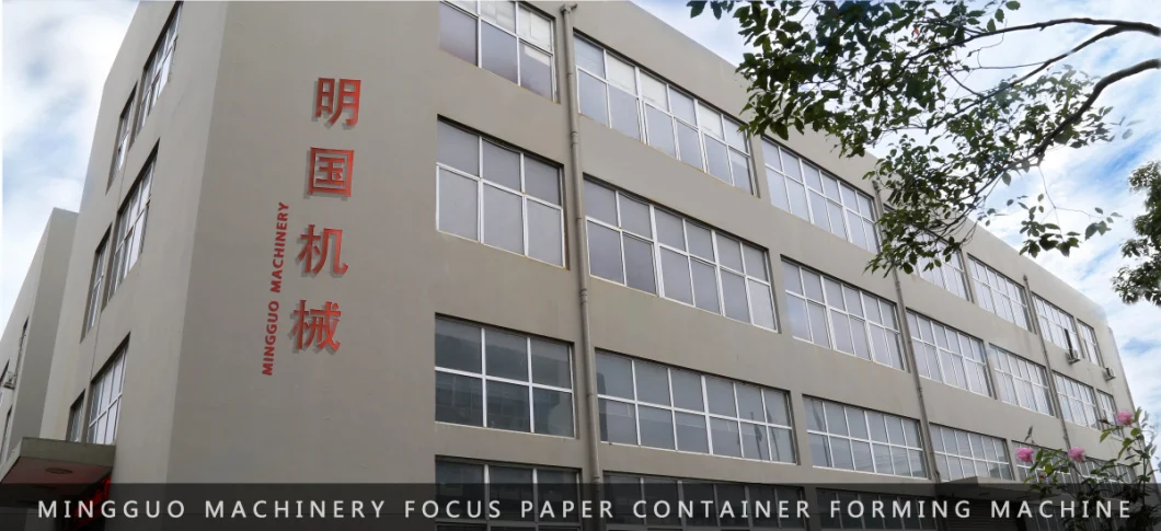 Fully Automatic Biodegradable Paper Plate Paper Bowl Food Container Making Machine