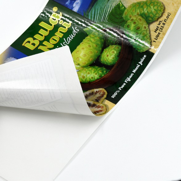 Attractive Price Custom Printing Biodegradable Disposable Roll Kraft Paper Shampoo Sticker Label