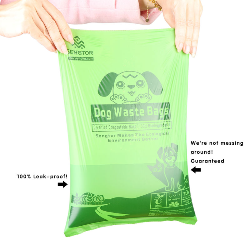 Biodegradable Dog Poop Bags, 15 Bags Per Roll