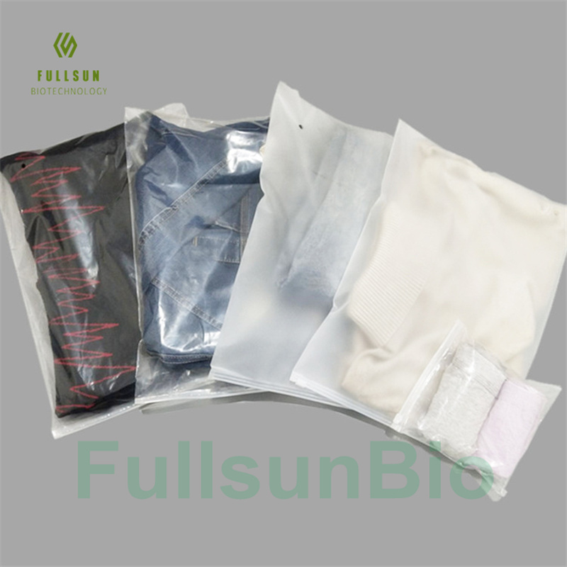 Biodegradable Plastic Aircraft Blanket Headset Bag Clothes Quilt Cover Airline Blanket Collection Bag