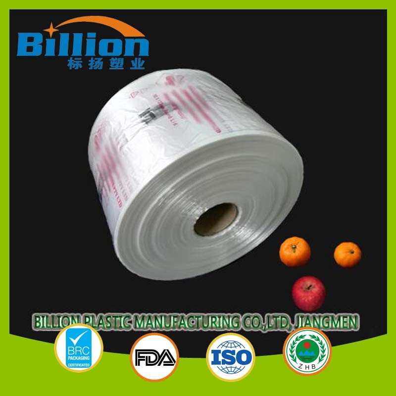 Degradable Biodegradable Produce Roll Plain White Plastic Commercial Packaging Bag