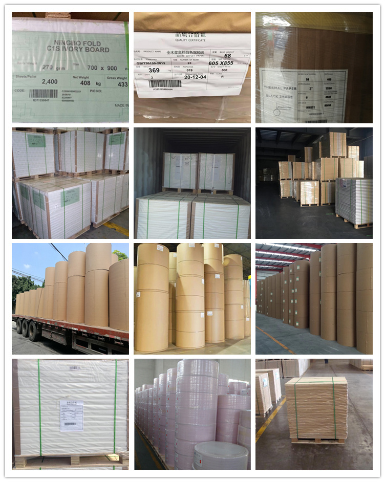 Virgin Pulp Style and Wood Pulp Pulp Material Fbb Roll