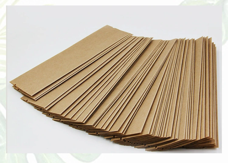 Powder Kraft Paper Bag Printing Coffee Resealable Aluminium Foil Pouch