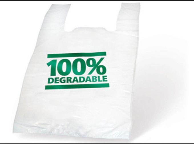 Corn Starch Material Made Biodegradable Shopping Bags Compostable Plastic Bags