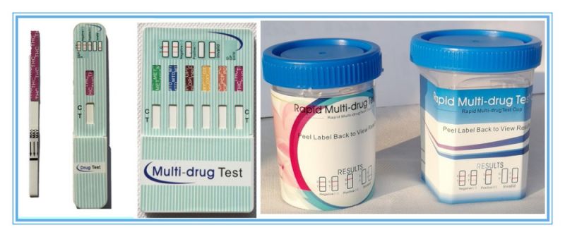 Drugs Test Instrument Plastic Cassette for Single Panel