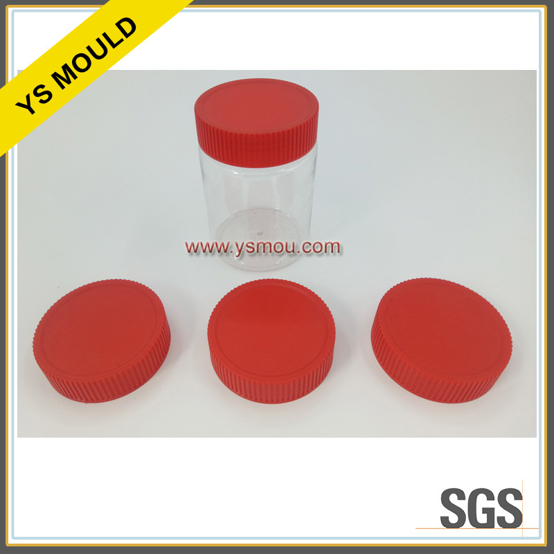 Plastic Food Packing Can with Lid Mould