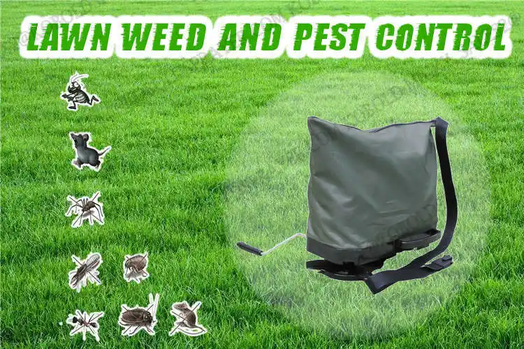 New Bag Type Fertilizer, Salt, Seed Spreader 16L Nylon Bag Seeder