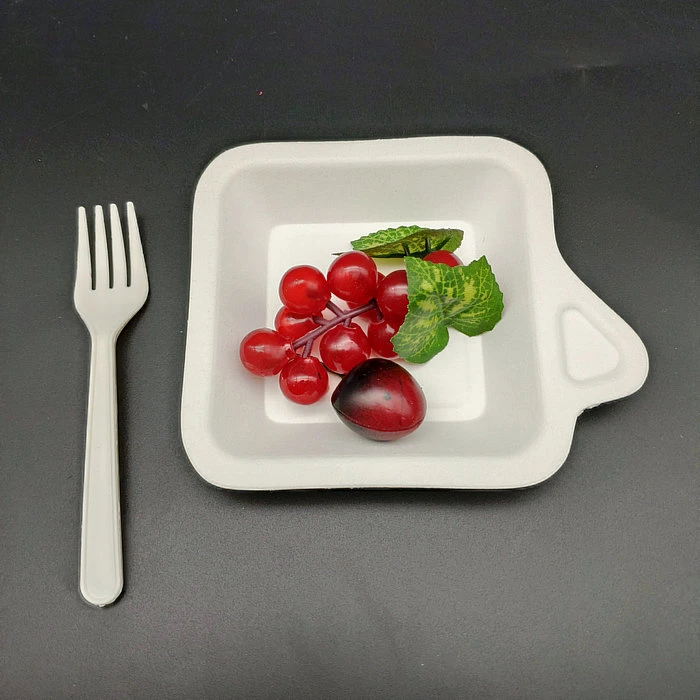 Sauce Plate Sauce Tray Cake Plate Eco Friendly Biodegradable Compostable Bagasse Tableware 100% Sugarcane Pulp Plate
