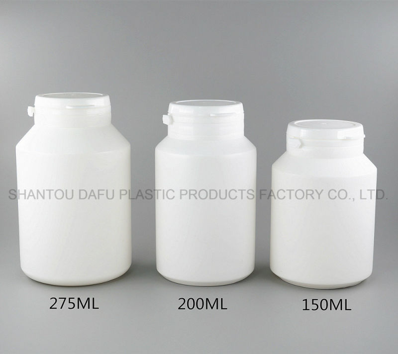 Plastic Products 275ml HDPE Medical Packaging Plastic Container