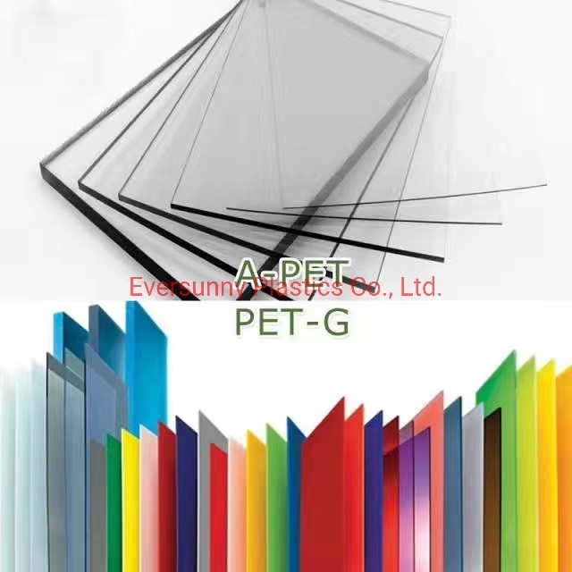 4X8 Transparent Rigid Hard Pet Hard Plastic Transparent Sheet