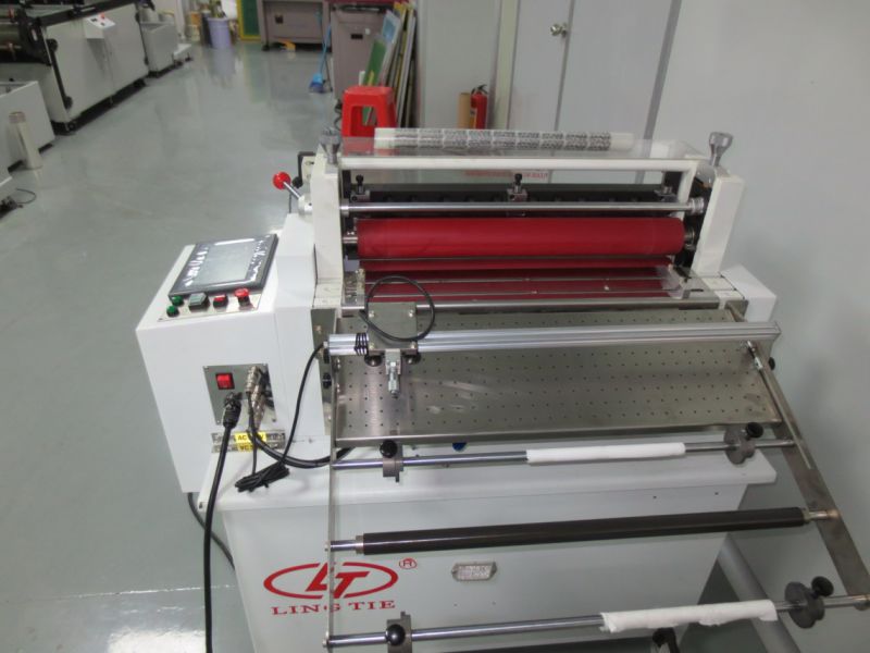 Plastic Film/Foam Tape/Label Paper Roll to Sheet Cutting Machine