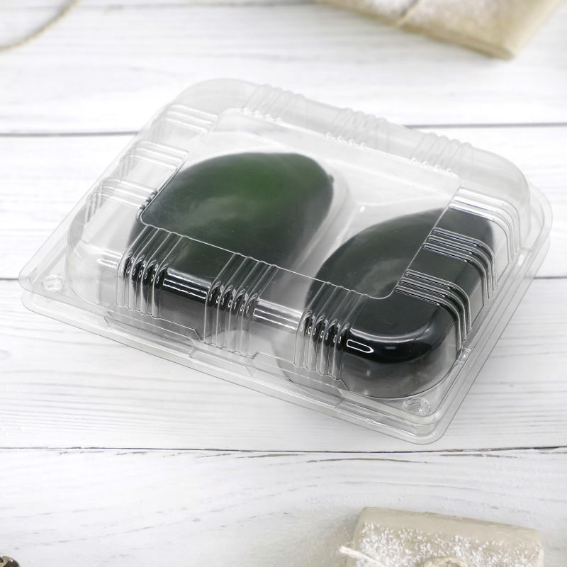 Blister Plastic Fruit Packaging Container Clamshell for Avocado