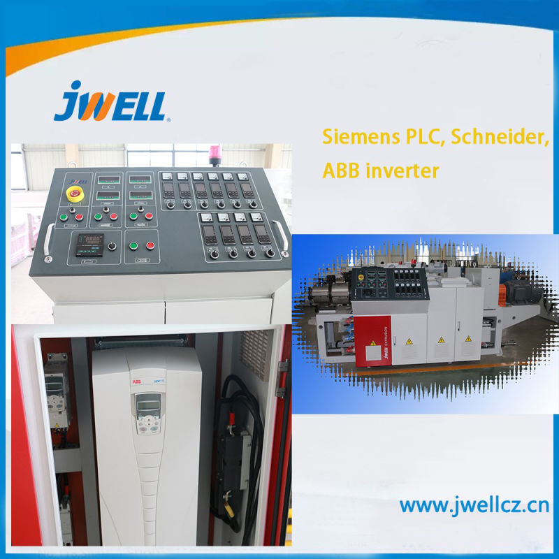 Jwell Plastic PVC Foamed Frame Profile Extrusion Machine