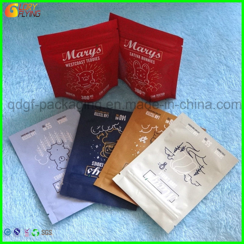 Plastic Mylar Packaging Bag with Zippe/Tobacco Pouch/ Hemp Packaging Bags/ Biodegradable PLA+Pbat Compostable Plastic Packaging Supplier.
