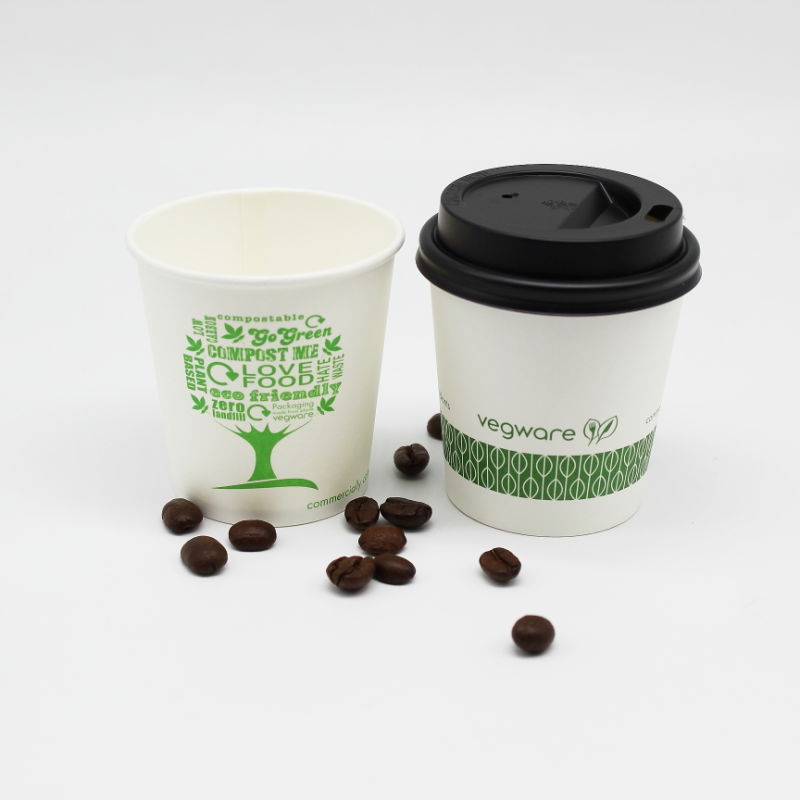 Biodegradable Disposable Sugarcane Bagasse Paper Cups