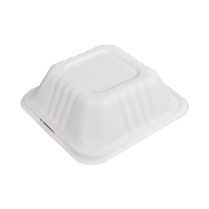 Biodegrdable and Eco Friendly Bagasse Sugarcane Lunchbox Clamshell