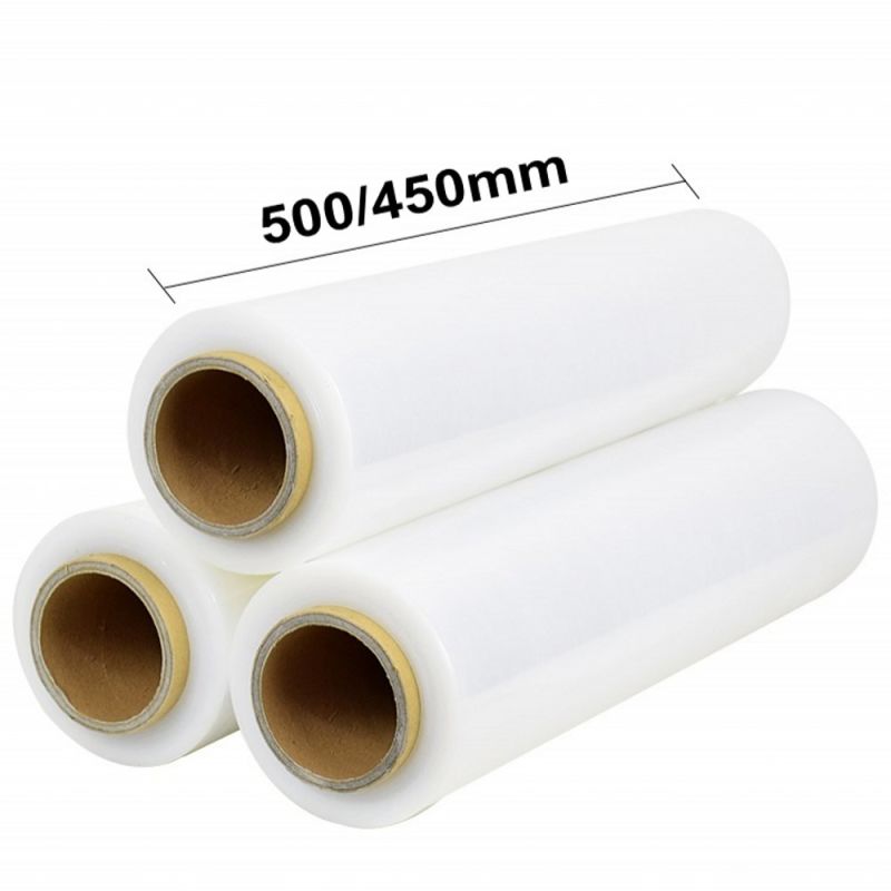 20mic LLDPE Stretch Film Strech Hand Use Thick Plastic Roll Transparent