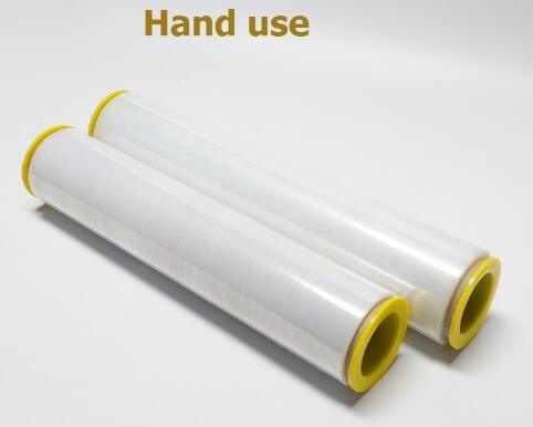 Transparent Pallet PE Stretch Film Shrink Wrapping Roll Transparent Plastic Wrap for Shipping
