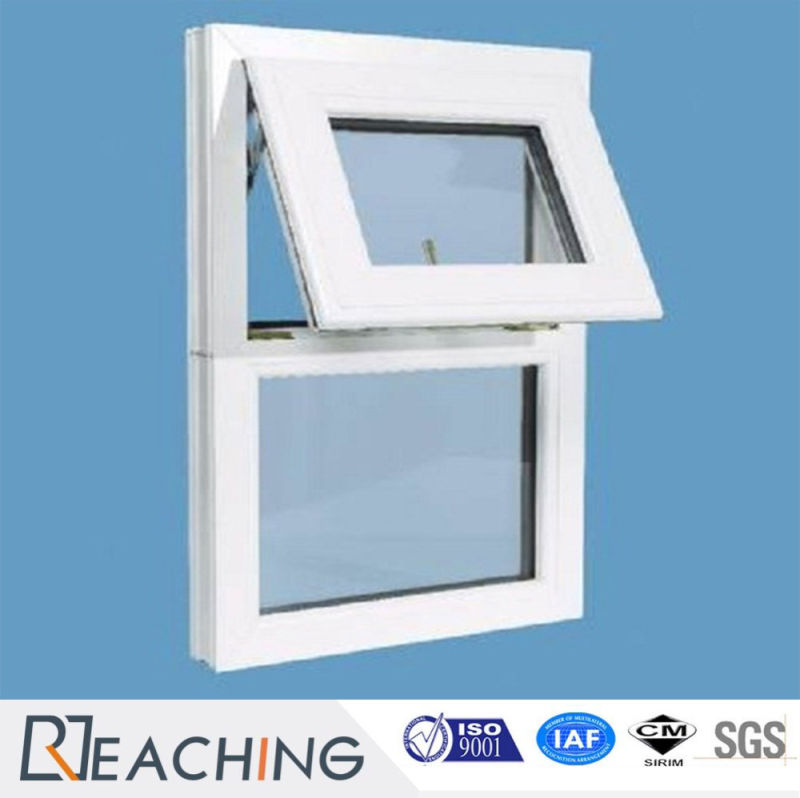 Conch Brand UPVC Glass Window Plastic Awning Window