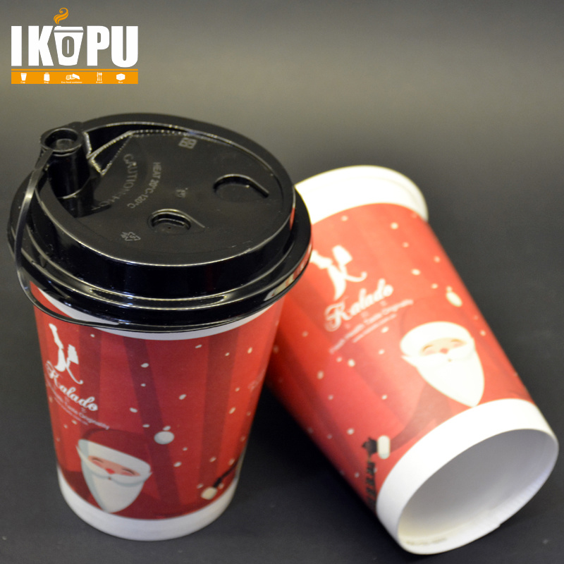Biodegradable Compostable 100% Disposable PLA Paper Cup for Coffee