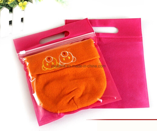 Customized Fashion Cheap Plastic Clear PE/EVA Gift Bag Waterproof Bag Transparent Drawstring Bag with Printed