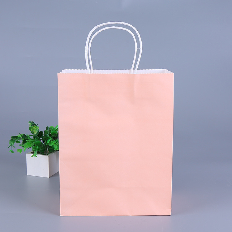 Kraft Paper Bags, It Can Printed Logo, Tote Bags, Clothing, Takeout Bag