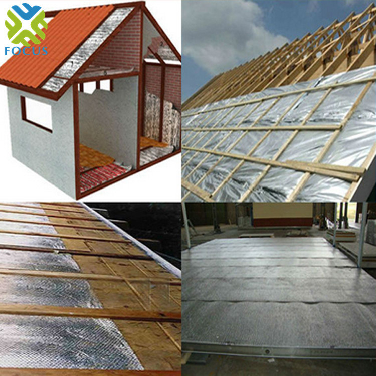 Heat Resistant Plastic Thermal Insulation Lamination Roofing Film MPET+PE Film