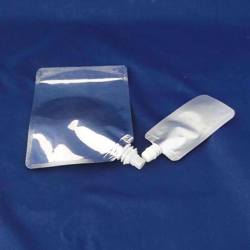Reusable Plastic Spout Pouch for Liquid Packaging