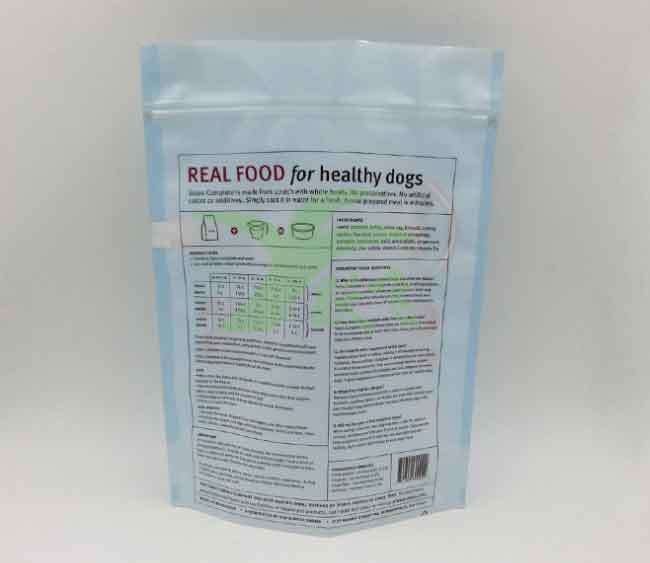 Plastic Pet Food Packaging Bag with Customizable Printing