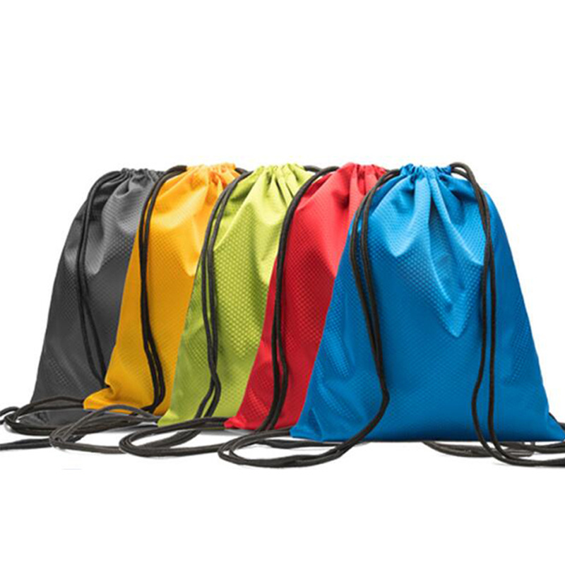 Promotion Bags Custom 210d Polyester Waterproof Drawstring Bag