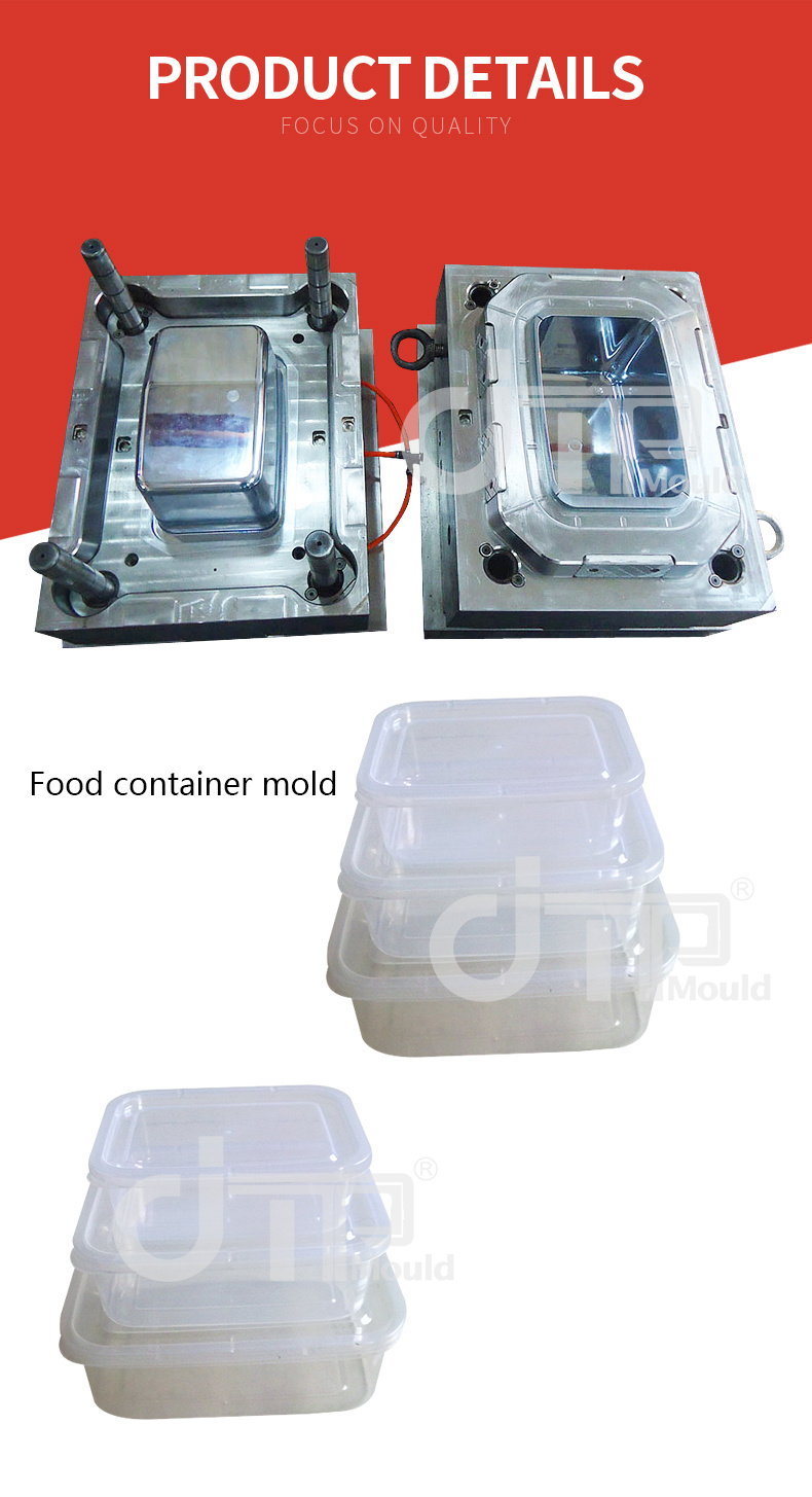 Plastic Lid Mould of Plastic Food Container