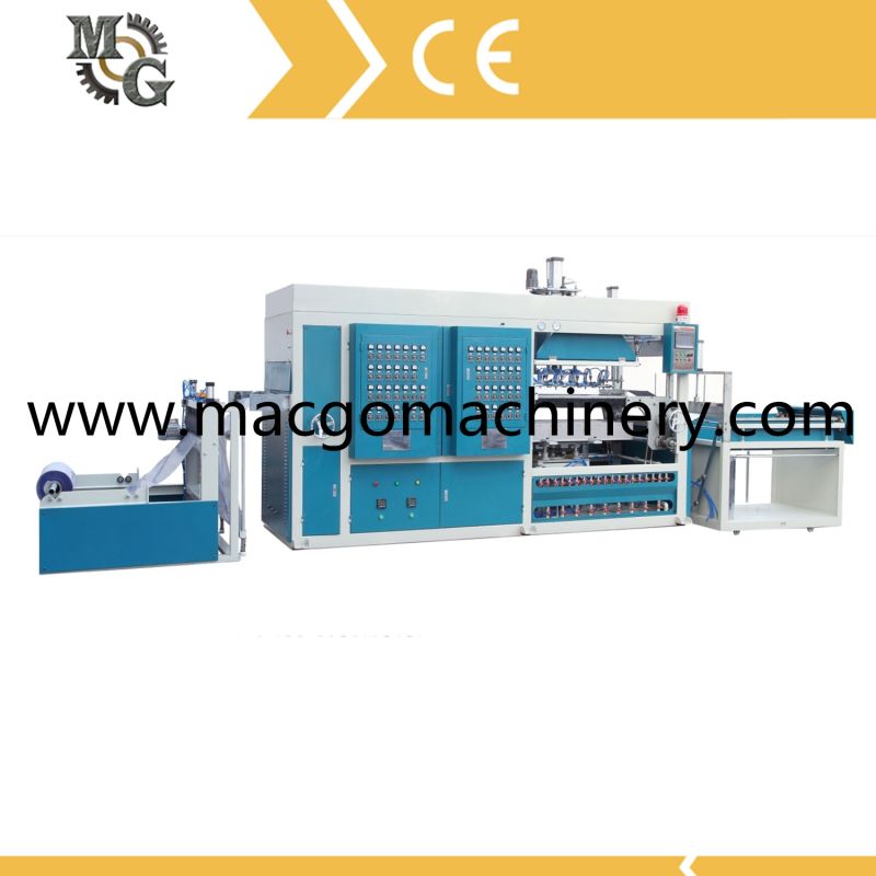 Biodegradable Plastic Packaging Containers vacuum Moulding Machine