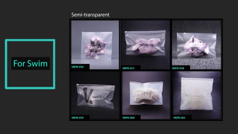 Sinicine Biodegradable Plastic Bags Garment Adhesive Packaging Bags