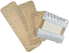 Waterproof Self-Adherent Silicone Foam Dressing Hydrophilic Wound Dressing for Moist Healing