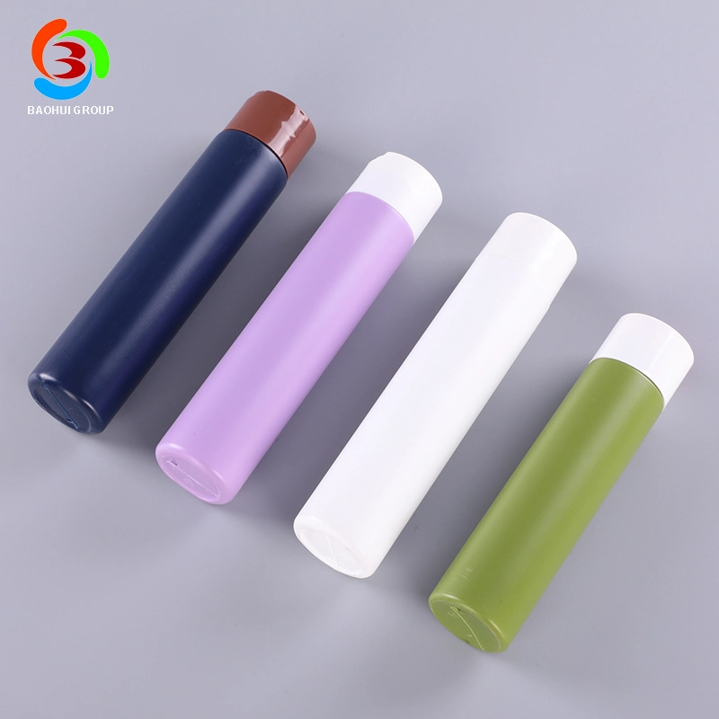 Cosmetic Packaging 300ml Plastic Bottle with Screw Disc Cap for Personal Care