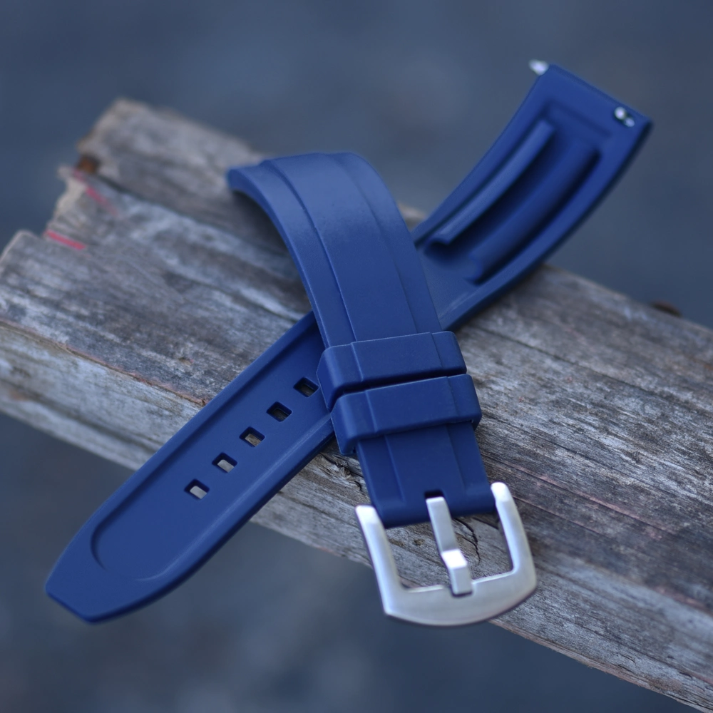 Quick Release Waterproof Tpsiv Rubber Silicone Wrist Watch Band Strap