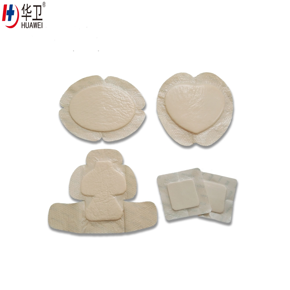 Medical Consumables Advanced Silicone Foam Dressing for Scars Care and Would Care