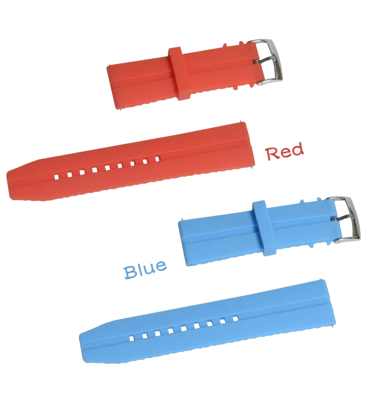 Quick Release Waterproof Rubber Silicone Wrist Watch Band Strap