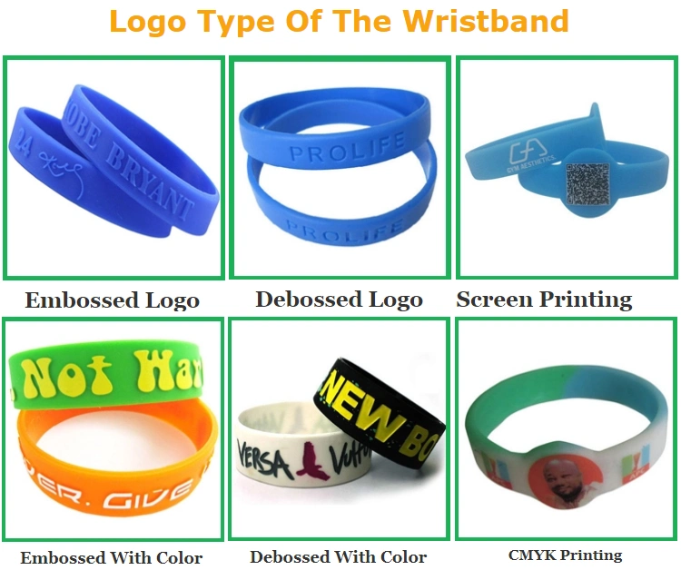 Fashion Customized Silicone Bracelet Silicone Ban Wristband of Rubber Wristband Jewelry (YB-WB-182)