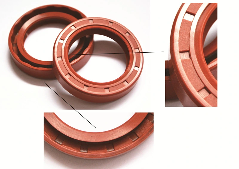 Rubber Silicone Oil Seal with Skeleton Lip Type Oil Seal