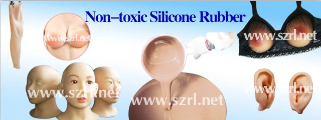 Life Casting Silicone Rubber for Make Mask with Lower Shrinkage RTV2 Silicone Rubber