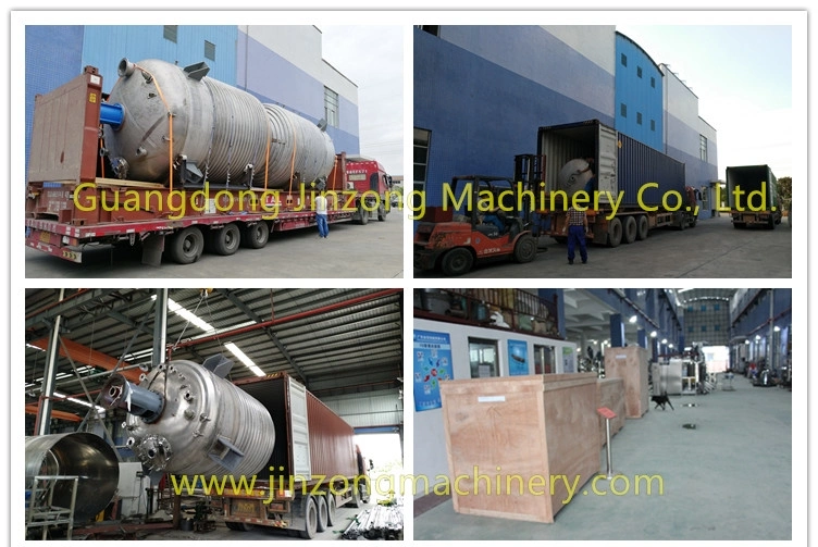 External Half Coil/Limpet Reactor 50000L for Acrylic Emulsion, Emulsion Polymer, PVA Production Line