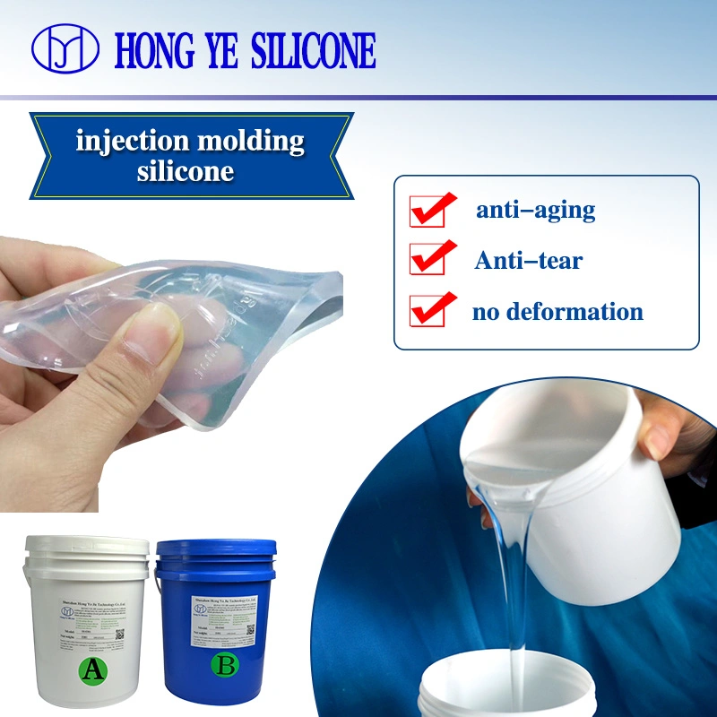 Heated Curing Clear Silicone Rubber Injecting Silicone Molds