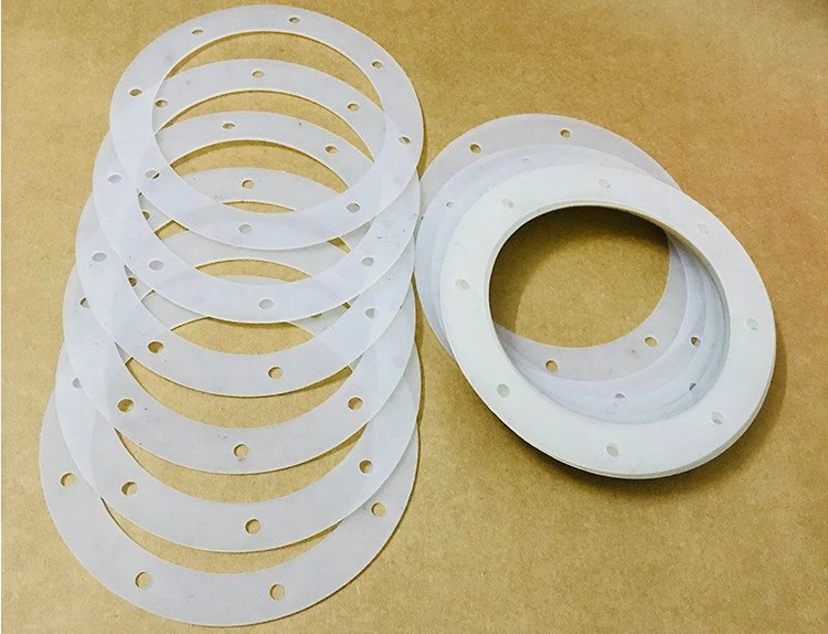 White Color Custom Molded Rubber Silicone Gasket Seal for Industry