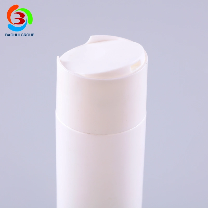 Cosmetic Packaging 300ml Plastic Bottle with Screw Disc Cap for Personal Care