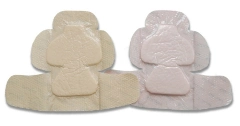 Waterproof Self-Adherent Silicone Foam Dressing Hydrophilic Wound Dressing for Moist Healing