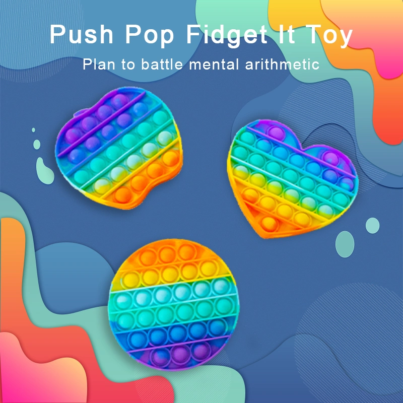 Push Pop Toys Anxiety Release Toys Silicone Push Pop Toys