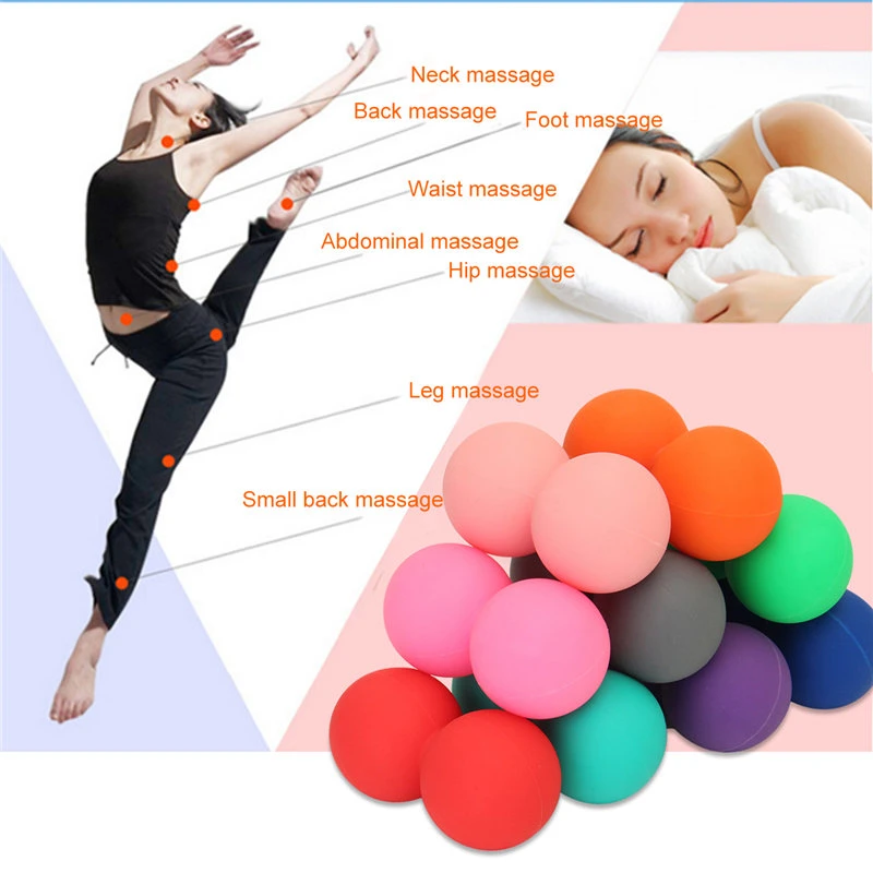 Silicone Myofascial Release Peanut Massage Ball